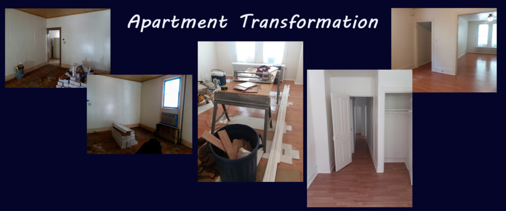 Transformation of the apartment units