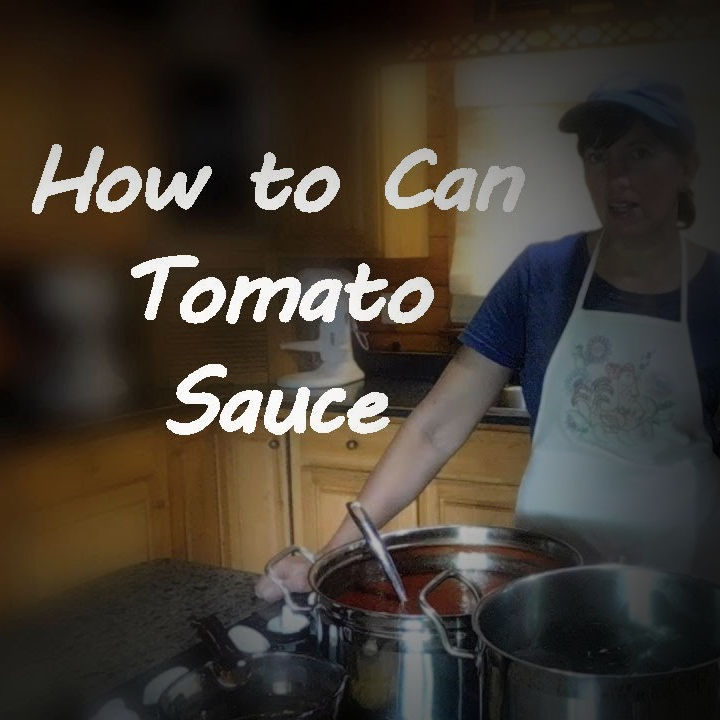 How To Can Tomato Sauce