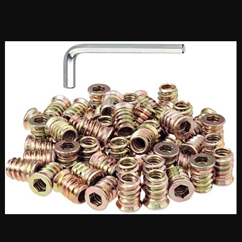 Threaded Inserts for Wood Nuts for Furniture