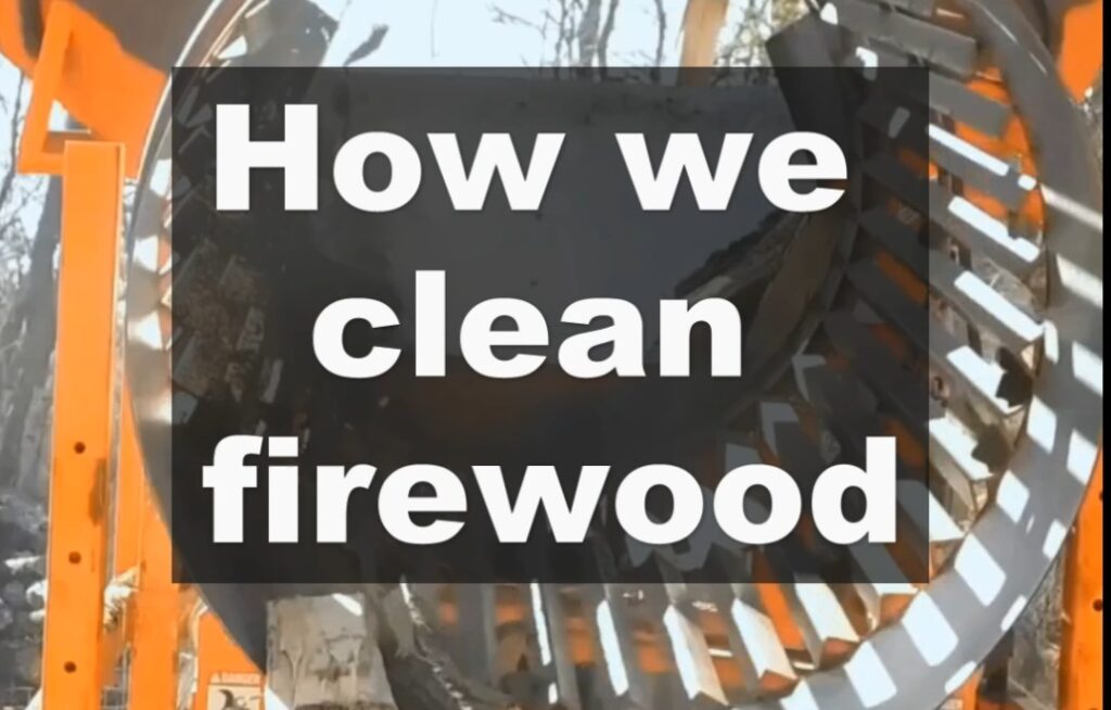 Check Out How We Clean Firewood