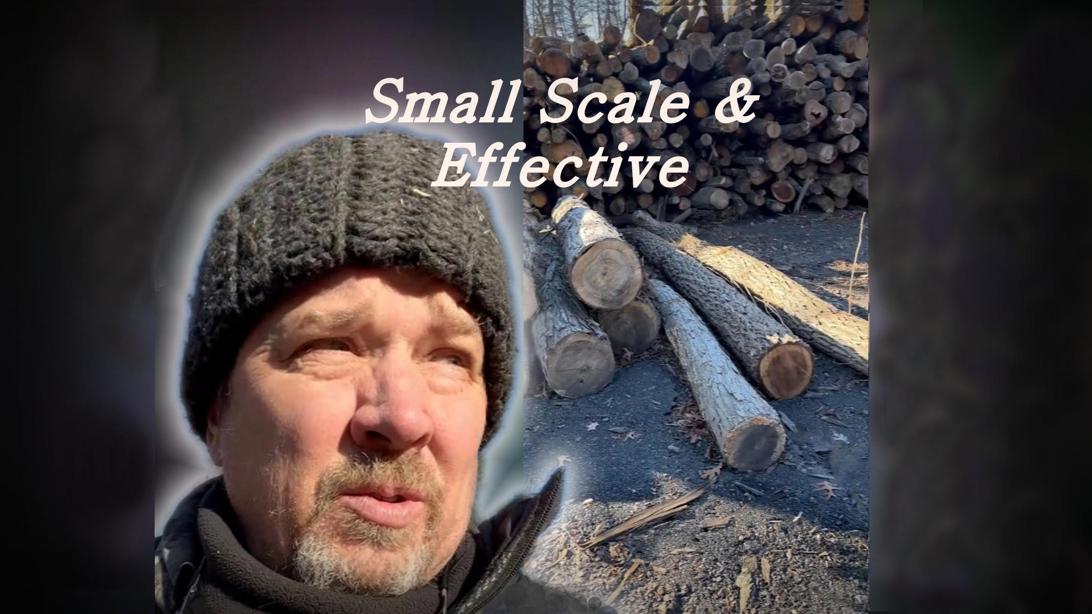 Tour Our Small Scale Wood Yard, Firewood Equipment, and Sawmill