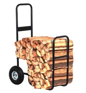 Wood Cart with firewood.