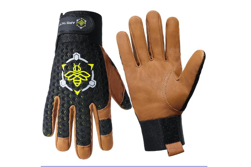 beekeeping gloves brown